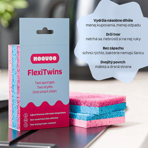 EXTRA DURABLE SPONGES FlexiTwins