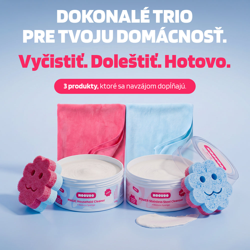 Dokonalé TRIO pre tvoju domácnosť