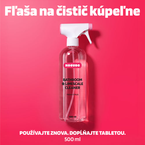 Fľaša na čistič kúpeľne 500 ml