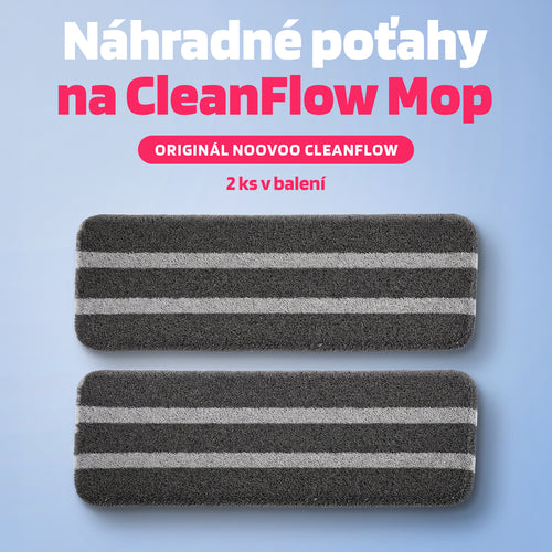 CLEANFLOW MOP REPLACEMENT PADS 2 pcs